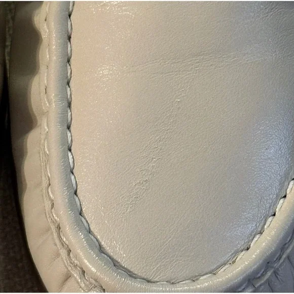 SAS 9.5 Wide Tripad Comfort Loafers Cream Leather - Picture 8 of 9